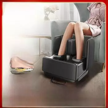 Автоматический массажер для ног с воздушной подушкой, подогревом и разминанием для ног и ступней EU Power