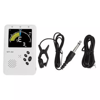 Автоматический метроном-тюнер с цветным ЖК-экраном 3 в 1, универсальный инструмент для настройки музыкальных инструментов для гитары