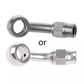 Автоматический многоразовый обработанный шланг AN -3 с метрической резьбой 10 мм 45 градусов из нержавеющей стали для шланга тормоза и сцепления