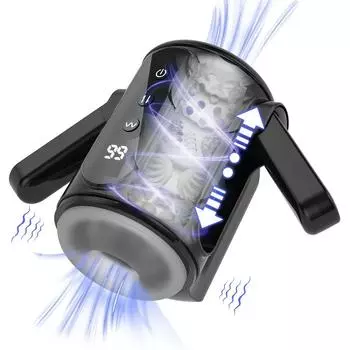 Автоматический Мужской Мастурбатор для Мужчин, Телескопическая Вибрация, Настоящая Вагина, Карманная Киска, Пенис, Оральный Секс-Игрушки для Мужчин, Взрослых 18+