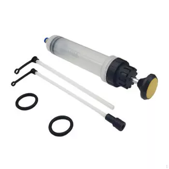 Автоматический насос для извлечения тормозной жидкости. Ручной насос для всасывания. Профессиональное заполнение и извлечение тормозной жидкости. Yellow 200cc