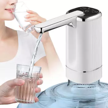 Автоматический насос для питьевой воды для бутылок Электрический для домашнего офиса A