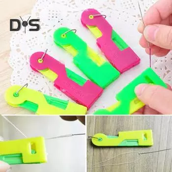 Автоматический нитевдеватель, быстросъемный универсальный нитевдеватель, удобный для пожилых людей, инструмент для ручного шитья, вышивки крестиком 9pcs