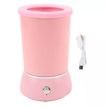 Автоматический очиститель для собачьих лап, портативная мойка для собачьих лап, перезаряжаемая электрическая мойка для собачьих лап розовый