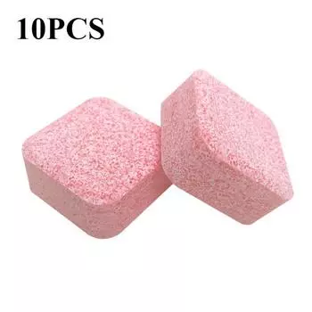 Автоматический очиститель для унитаза Шипучая таблетка для туалета Инструмент для быстрой очистки MIT 10PCS