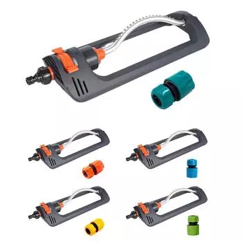 Автоматический осциллирующий разбрызгиватель FE# с разъемом 1/2 дюйма. Разбрызгиватель для газонов и сада T синий