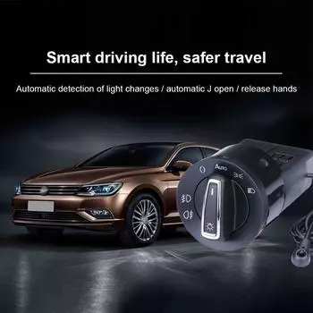 Автоматический переключатель фар 10PIN 13PIN противотуманные фары для Volkswagen Golf MK4 Jetta Passat B5 Bora Polo аксессуары для автомобильного освещения