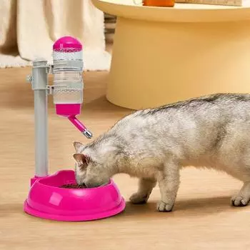 Автоматический питьевой фонтанчик для домашних животных, кормушка для домашних кошек, чаша для питья собак, нескользящая и герметичная миска для собак, чайник, диспенсер для воды