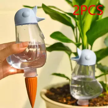Автоматический полив растений, капельное орошение, портативный самополив, капельница в форме птицы для 2 Pieces