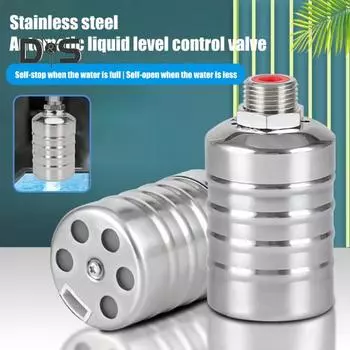 Автоматический поплавковый клапан Полностью автоматический Материал пищевого класса Твердый корпус Высокая надежность Без электричества Контроль уровня воды Вода из нержавеющей стали 304 A
