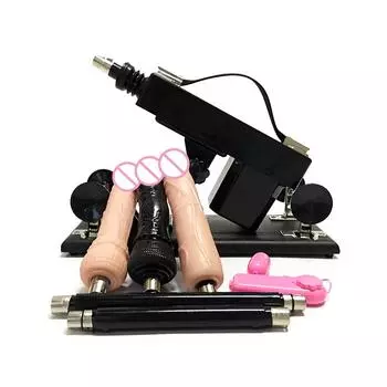 Секс машина с тремя фалоиметаторами для сексуальных игр