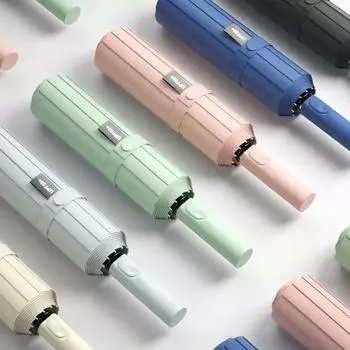 Автоматический складной зонт от солнца с утолщенным солнцезащитным козырьком, устойчивым к ультрафиолетовому излучению. Автоматический зонт для солнечных и дождливых дней.