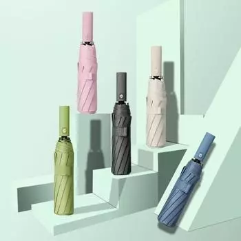 Автоматический складной зонт Ten-Bone для дождя, снега, солнца