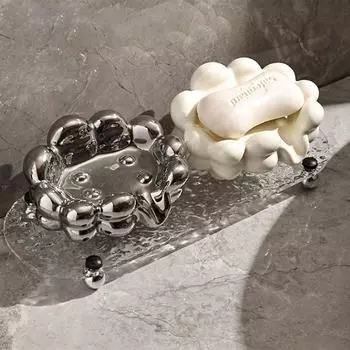 Автоматический сливной держатель для мыла Мыльница без перфорации Креативная керамическая мыльница для дома Style 1