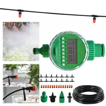 Автоматический таймер полива, интеллектуальный контроллер полива, ЖК-дисплей, таймер для садового шланга, таймер для полива на открытом воздухе