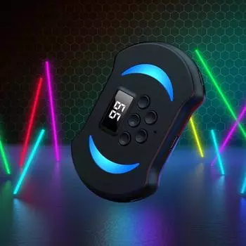 Автоматический тапер, бесшумный кликер с регулируемой скоростью светодиодного дисплея для