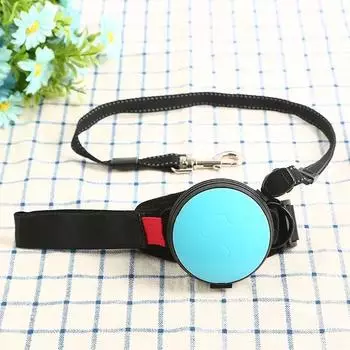 Автоматический телескопический поводок для домашних животных, автоматический нейлоновый поводок для собак на запястье без помощи рук, поводок для домашних животных, поводок белый