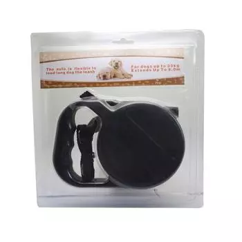 Автоматический телескопический удлинитель для домашних собак, автоматический телескопический удлинитель, ошейник для щенков, регулируемый поводок для собак, поводок для маленьких собак, мопс красный