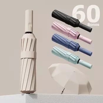 Автоматический УФ-зонт от дождя и солнца для женщин, зонтик с черным покрытием, анти-УФ-складной ветрозащитный автоматический большой ветрозащитный зонт для мужчин