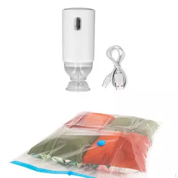 Автоматический вакуумный насос для пакетов Food Saver Кемпинговый портативный насос, набор для герметизации орехов, закусок, злаков