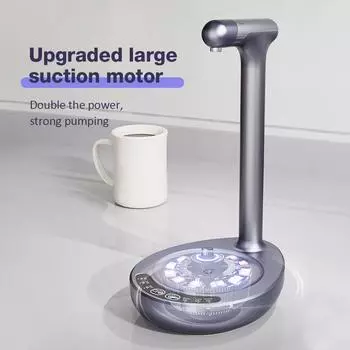Автоматический водяной насос с подносом USB зарядка диспенсер для воды портативный насос для бутылок с водой для галлонов кухонные принадлежности CHINA