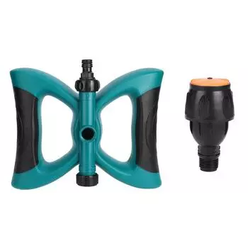 Автоматический вращающийся на 360 градусов разбрызгиватель воды для полива газона и охлаждения сада