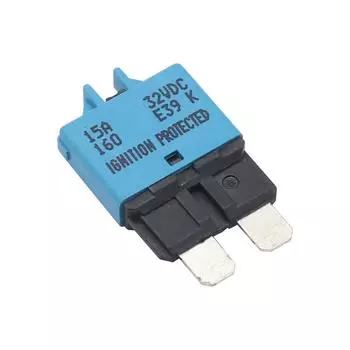 Автоматический выключатель 15A ATC плоский предохранитель 15A 28V DC ATC автоматический выключатель с ручным сбросом сбрасываемый морской ралли авто лодочный автомобиль аксессуары UNITED KINGDOM