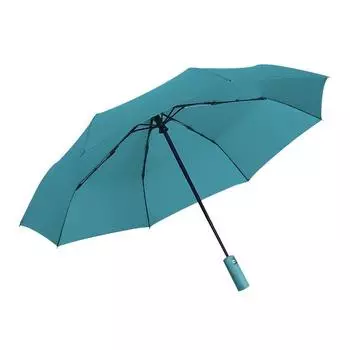 Автоматический зонт для мужчин и женщин, складной виниловый зонт двойного назначения для непогоды и дождя, простой усиленный тройной зонт