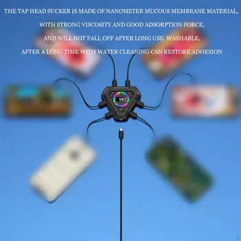 Автоматическое нажатие, поддерживающее активацию экрана, имитация пальца для выполнения задач по вознаграждению 2 Clicking Heads