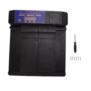 Автоматическое открывание двери курятника с таймером, оповещение о низком заряде батареи, двойное открытие умной двери курятника