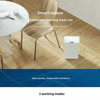 Автоматическое считывание умного мусорного бака бытового электрического пластикового мусорного бака кухни гостиной спальни ванной медицинской мусорного бака