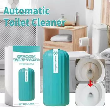 Автоматическое средство для чистки унитаза, долговечные чистящие таблетки для унитаза в бутылках, очищают и предотвращают образование пятен, 120 мл One Size