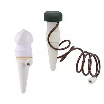 Автоматическое устройство для полива Керамическая самополивающаяся капельница Цветочный горшок Корень Инструмент для глубокого капельного орошения Бонсай Растения Принадлежности для полива 0.8m коричневый