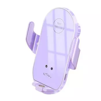 Автоматическое зажимное автомобильное зарядное устройство 66 Вт, беспроводное зарядное устройство, крепление для мобильного телефона, магнитное поглощение, инструмент для удержания телефона на лобовом стекле