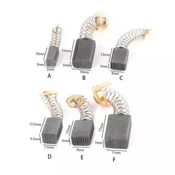 Автоматизация Угольная щетка Прочный 10 шт. Электроинструменты Молоток Угловая шлифовальная машина A