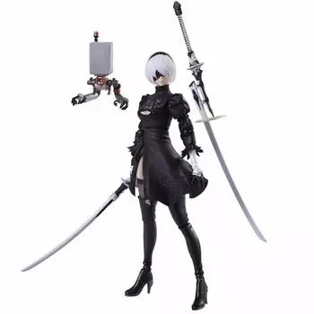 Автоматы Bring Arts YoRHa 2 Тип B Версия ПВХ окрашенная подвижная фигурка NieR Нет. 2,0