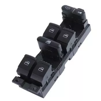 Автомобиль 1J4959857A 1J4959857C для VW Golf MK4 Bora Seat Skoda Octavia MK1 Fabia Главный выключатель стеклоподъемника с зеленым светом