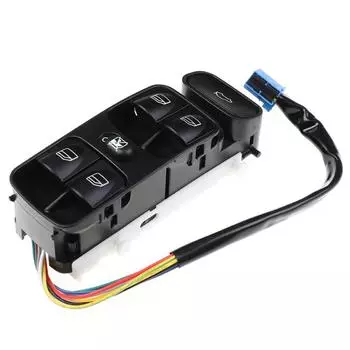 Автомобиль 2038200110 2098203410 2038210679 для Mercedes-Benz SL500 C CLASS W203 C200 C220 Кнопка главного переключателя стеклоподъемника