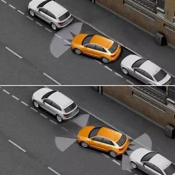 Автомобиль 8 датчиков парковки Комплект парктроник автомобильный автомобильный радар заднего хода Электроника заднего автоматического детектора Помощь при движении задним ходом