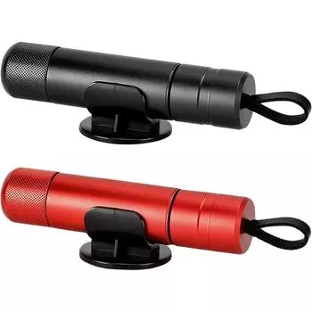 Автомобиль аварийного молотка с резаком для ремня, безопасный молоток с ременным ножом, спасательный инструмент, пружинная конструкция, легко носить с собой и устанавливать, аварийный инструмент 8.7*2*2cm чёрный