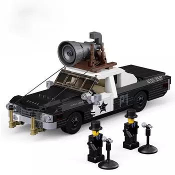 Автомобиль Blues Mobiles Пикап Грузовик Автомобиль Строительный Блок Набор Blues Brotherss Суперкар Модель DIY Детские Игрушки Подарок