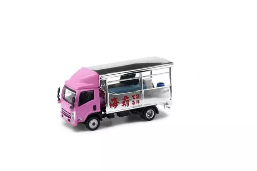 Автомобиль для перевозки морепродуктов Isuzu N Series Tiny City № 101 (Серебряное покрытие)