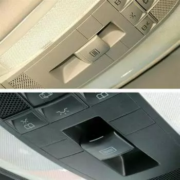 Автомобиль Грузовик Кнопка Переключателя Люк Крыша Автозапчасти Для Mercedes 1 шт Автомобильные Детали Интерьера Черный Нет 100% Новый Бренд CHINA