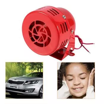 Автомобиль Грузовик Мотоцикл Привод 12 В 110 дБ Металл Красный Сигнал Сирена Рог