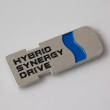 Автомобиль из алюминиевого сплава HYBRID SYNERGY DRIVE, эмблема, наклейка для Toyo/ta Ca/mry P/RIUS