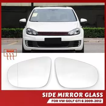 Автомобиль левое правое заднее боковое крыло обогреваемое стекло зеркала для VW Volkswagen Golf 6 MK6 5K 2009-2012 Touran 2011-2015