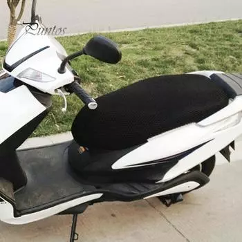 Автомобиль Life Scooter Электрический велосипед Дышащий солнцезащитный крем на сиденье Подушка S чёрный