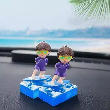 Автомобиль миниатюрная фигурка цветочный горшок украшение интерьер реквизит самодельный террариум, корейские аксессуары для автомобилей