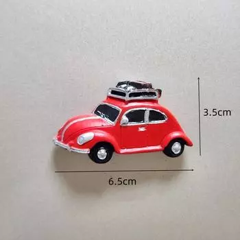 Автомобиль Мотоцикл огонь Воздушный шар 3D Магниты на холодильник Смола Магниты на холодильник Наклейка Ручная работа Сувенир Подарок Украшение для дома