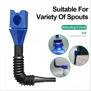 Автомобиль Мотоцикл Заправочная Воронка Телескопическая Двигатель Масло Бензин Фильтр Передача Складные Пластиковые Воронки Автомобильные Аксессуары